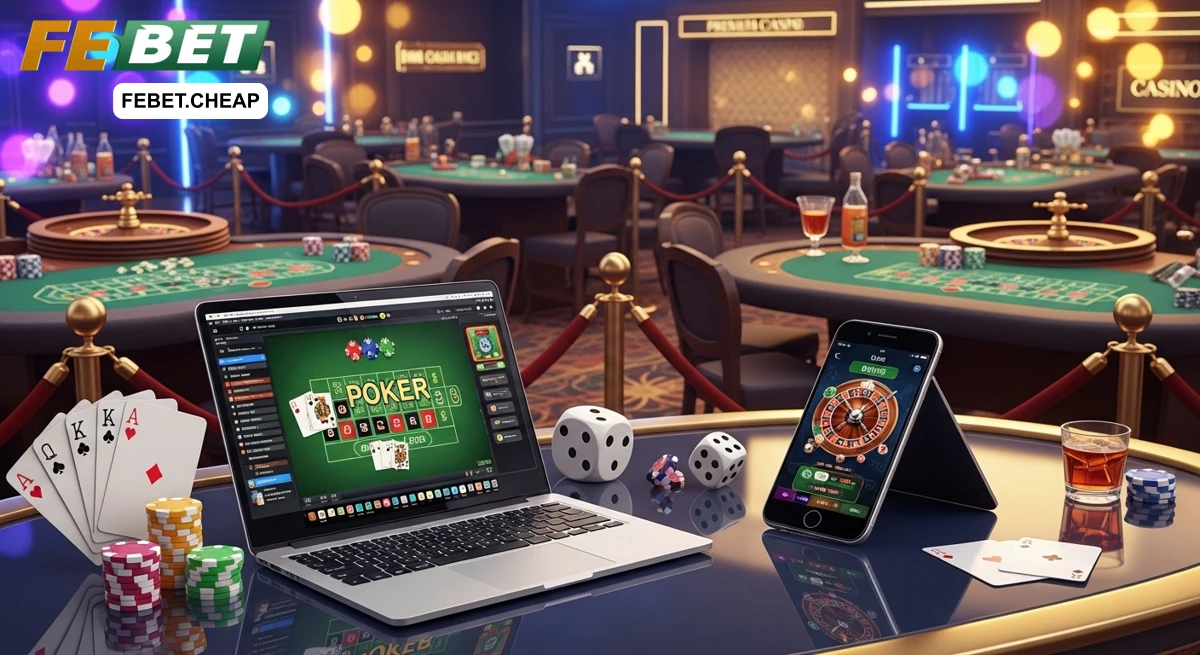 Banner FEBET – nền tảng giải trí trực tuyến